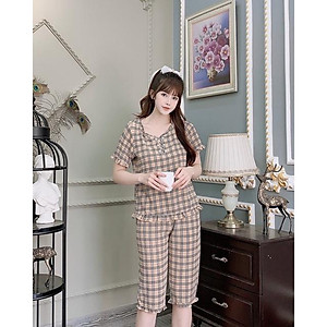 đồ bộ mặc nhà chất lụa hàn