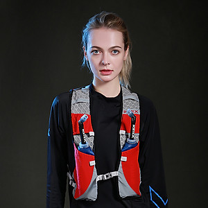 Balo Vest Đựng Nước Chạy Bộ RIMIX Có Phản Quang Và Túi Đựng Nước Lớn