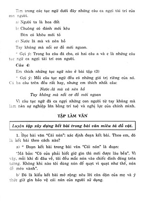 Sách Giải Bài Tập Tiếng Việt Lớp 4 Tập 2