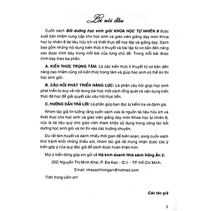 Sách - Bồi Dưỡng Học Sinh Giỏi Khoa Học Tự Nhiên Lớp 8 - Dùng Chung Các Bộ SGK Hiện Hành - Hồng Ân