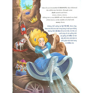 Sách Alice Lạc Vào Xứ Sở Thần Tiên (Song Ngữ Anh - Việt)