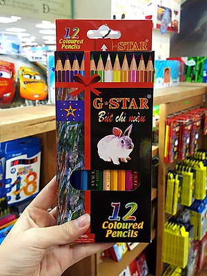 Bút Chì 12 Màu G-Star Dài