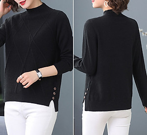 Áo Len Nữ Cổ Chui Thời Trang Mới Hàn Quốc ALN035 MayHomes Thời Trang Thu Đông