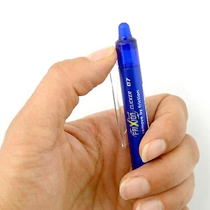 Bút Bi Bấm Xóa Được Pilot Frixion 0.7mm - Màu Xanh
