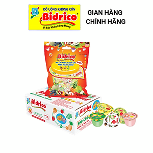 Rau Câu Hương Vị Trái Cây Bidrico ( Thùng 12 túi 470g )