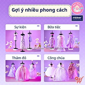 Đồ chơi thiết kế thời trang Mideer Clothing Design House - Dụng cụ may vá thủ công tại nhà cho bé từ 5 tuổi
