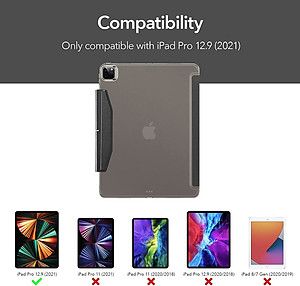 Bao Da Dành Cho iPad Pro 11 inch 2021/2022 và iPad Pro 12.9 inch 2021/2022 ESR Ascend Trifold Hard Case - Hàng Nhập Khẩu