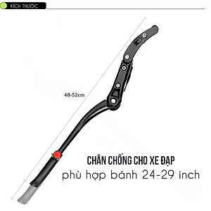 Chân Chống Xe Đạp Có Điều Chỉnh 24-29 inch Hợp Kim Nhôm Gắn Giữa Dễ Dàng Lắp Đặt Cho Xe Đạp Địa Hình, MTB MaiLee