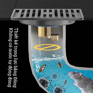 [KoSuyTu] NẮP ĐẬY CỐNG THOÁT NƯỚC NVS, NHÀ TẮM – NGĂN CÔN TRÙNG, NGĂN MÙI HÔI HIỆU QUẢ