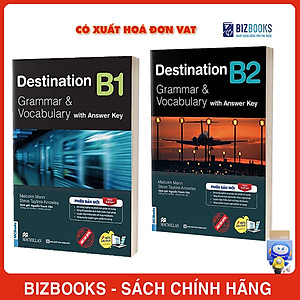 Combo 2 Cuốn Sách Destination B1 & B2 Grammar and Vocabulary Kèm Đáp Án