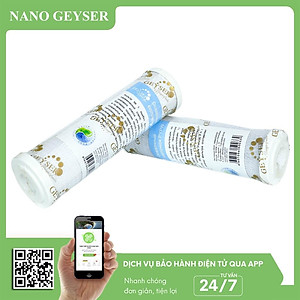 Lõi CTO Nano Geyser, Lõi lọc nước số 3 dùng cho máy Karofi, Geyser TK, Ecotar - Hàng Chính Hãng