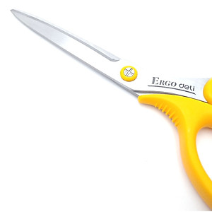 Kéo Văn Phòng, Nhà Bếp Chắc Chắn Cầm mượt mà dài 210mm -Ergo Deli 77758