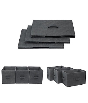 Combo 3 hộp vải đựng đồ đa năng TD2 – Bộ 3 túi vải Thụy Điển không nắp tiết kiệm sang trọng dung tích 24L mỗi hộp - chính hãng