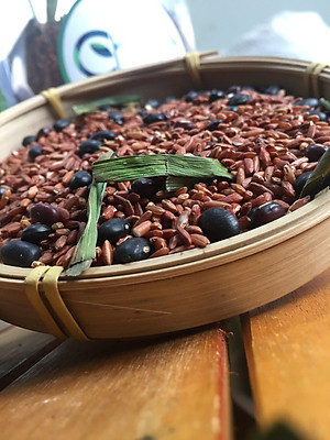 Trà gạo lứt huyết rồng - đậu đen xanh lòng MS (01kg) - Thanh nhiệt, mát gan, lợi sữa