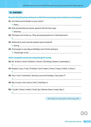 Giải Thích Và Ôn Luyện Chuyên Đề Tiếng Anh Thi Vào Lớp 6 Trường THCS Chất Lượng Cao - MEGA