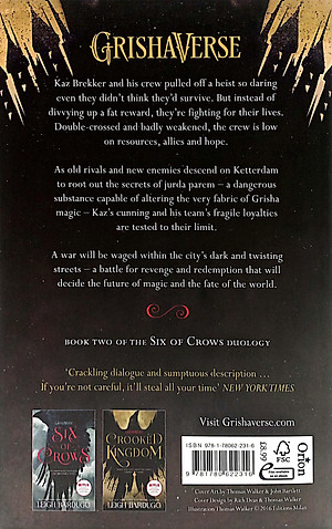 Six Of Crows Book 2: Crooked Kingdom