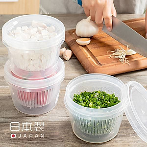 Hộp đựng thực phẩm 2 lớp NAKAYA W/S 500ml - Hàng nội địa Nhật Bản |Made in Japan| |nhập khẩu chính hãng| |K340|