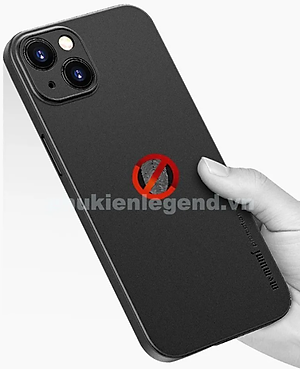 Ốp lưng nhám siêu mỏng 0.3mm cho iPhone 15, 15 Plus, 15 Pro, 15 Pro Max hiệu Memumi Slim - mặt lưng chống trượt, chống bám bẩn - Hàng chính hãng
