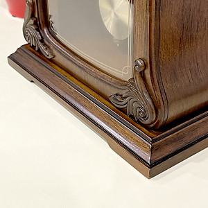 Đồng hồ để bàn Nhật Bản Rhythm CRJ717CR06 , Kt 24.0 x 32.5 x 12.5cm, 1.7kg Vỏ gỗ. Dùng Pin.