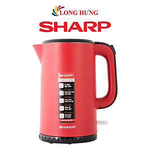 Bình đun siêu tốc Sharp 1.7 lít EKJ-17EVPS - Hàng chính hãng