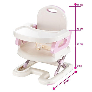 Ghế ăn dặm cho bé gấp gọn nâng hạ độ cao Mastela 07110 / 07112  - Ghế tập ăn dặm cho bé chuẩn ASTM Mỹ BPA Free