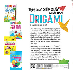 Sách Origami - Nghệ thuật xếp giấy Nhật Bản