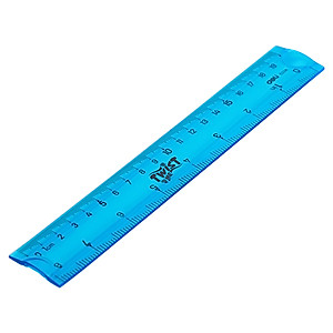 Thước Kẻ Nhựa Dẻo Ecopvc 20Cm Deli - Màu Ngẫu Nhiên - 2 Chiếc - E6208