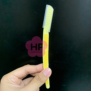 Dao Cạo Lông Mày Cán Dài Kai Pretty 01628-GA0053 (Set 3 cây)