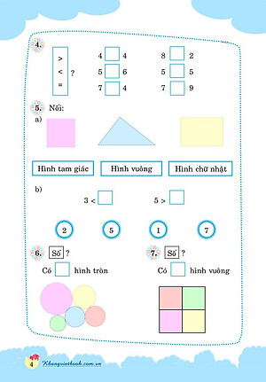 Sách 100 Đề Kiểm Tra Toán Lớp 1