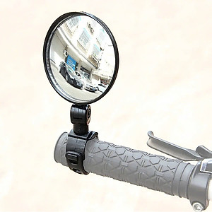 [1 chiếc] Gương Xe Đạp Chiếu Hậu Giá rẻ 8 cm Cho Xe Đạp Thể Thao Địa Hình 360 Độ Giúp Đạp Xe An Toàn