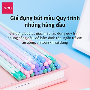Bút chì lục giác Deli - loại 2B/HB - 30 chiếc/hộp - 58166 / 58167