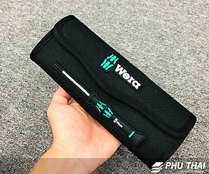 Bộ tua vít điện tử đa năng 12 chiếc Kraftform Micro - Wera 05073675001 