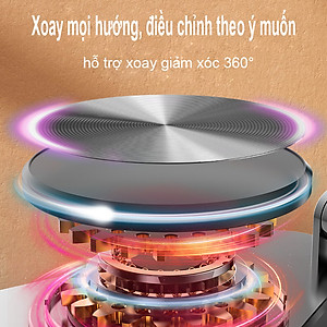 Giá đỡ điện thoại bằng kim loại xoay 360° RIBI S512 có thể gấp gọn, chân đế vững chắc - Hàng chính hãng