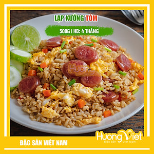 Đặc Sản Sóc Trăng - Lạp Xưởng Tôm Tân Huê Viên Cao Cấp 500G, Lạp Xưởng Tôm Sóc Trăng, Lạp Xưởng Miền Tây Làm Quà Tặng, Lạp Xưởng Ít Ngọt