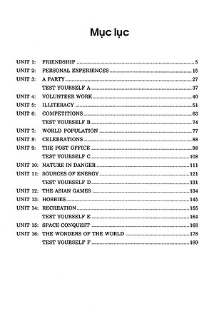 Sách Bài Tập Trắc Nghiệm Tiếng Anh 11 (Không Đáp Án)