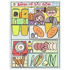 Tập Học Sinh Cô Tiên Xanh - Miền Nam - 4 Ô Ly - 96 Trang 100gsm - The Sun - Bánh Mì