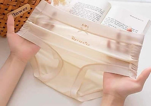 Quần lót nữ lụa tàng hình,đũng kháng khuẩn,co giãn 4 chiều,mềm mại,thoáng mát, không lộ viền cao cấp