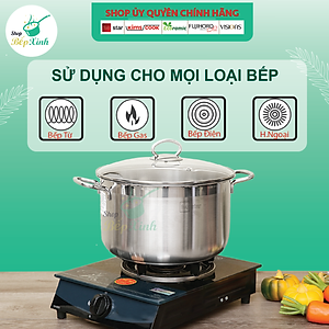 Bộ 2 nồi inox 3 đáy từ Fivestar 18cm và 24cm - hàng chính hãng