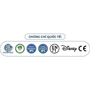 Thú nhún bơm hơi Toyshouse (KÈM BƠM)- Tiêu chuẩn xuất khẩu Mỹ (ASTM) và Châu Âu (EN71)- Đồ chơi vận động cho bé từ 8 tháng