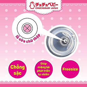 Núm Ty Silicon Cổ Rộng Hộp Siêu Mềm Multi Fit Ngừa Sặc Sữa, Chống Đầy Hơi Chính Hãng