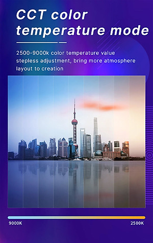 Đèn led video Ulanzi VIJIM VL120 RGB hàng chính hãng
