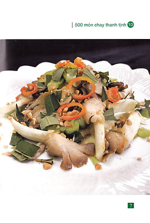 Sách 500 Món Chay Thanh Tịnh - Tập 10