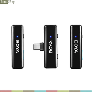BOYALINK / BOYALINK A1 - Micro Cài Áo Không Dây 2.4GHz Cho IOS, Android, Máy Ảnh, Phạm Vi Thu 100m - Hàng chính hãng