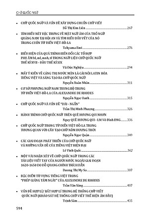 Bộ sách Kỷ Niệm 410 Năm Ngày Ra Đời Chữ Quốc Ngữ 2 Quyển/Bộ