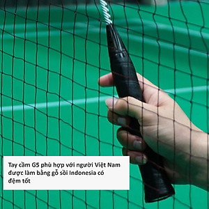 Vợt Cầu Lông Kuno Super Light K88, 6U Thân Dẻo, Công Thủ Toàn, Căng Sẵn 10kg