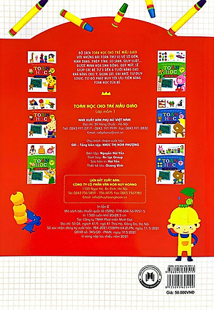 Sách Toán Học Cho Trẻ Mẫu Giáo: Lớp Mầm 1