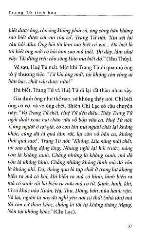 Sách Trang Tử Tinh Hoa (Thu Giang Nguyễn Duy Cần )(Tái Bản)