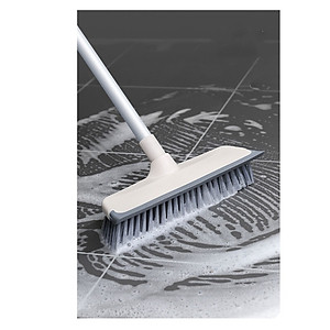 Chổi cọ sàn nhà tắm 2 mặt chà và đẩy nước, Chổi lau mặt kính thông minh - Chính hãng MINIIN 