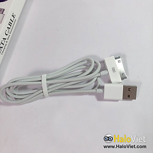 Dây cáp sạc cho iPhone 3G / 3GS / 4 / 4S, iPad 1 / 2 / 3 chất lượng cao dài 1m - Hàng Chính Hãng