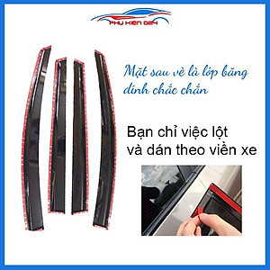 Vè mưa Huyndai Getz vè đen che mưa bảo vệ trang trí xe